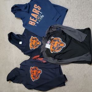 Chicago Bears shirts size 10/12 boys